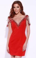Jolene Collection - 15509- Dress In Red Nude