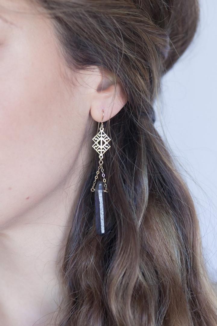 Heather Gardner - Mystique Crystal Earrings