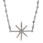 Teri Jon - Brooklyn North Star Diamond Necklace