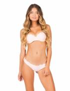 Lolli Swimwear - Happy Clam Top - Pink Pearl