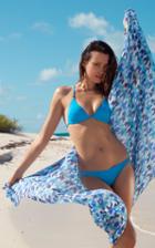 Voda Swim - Blue Sarong Cover Up
