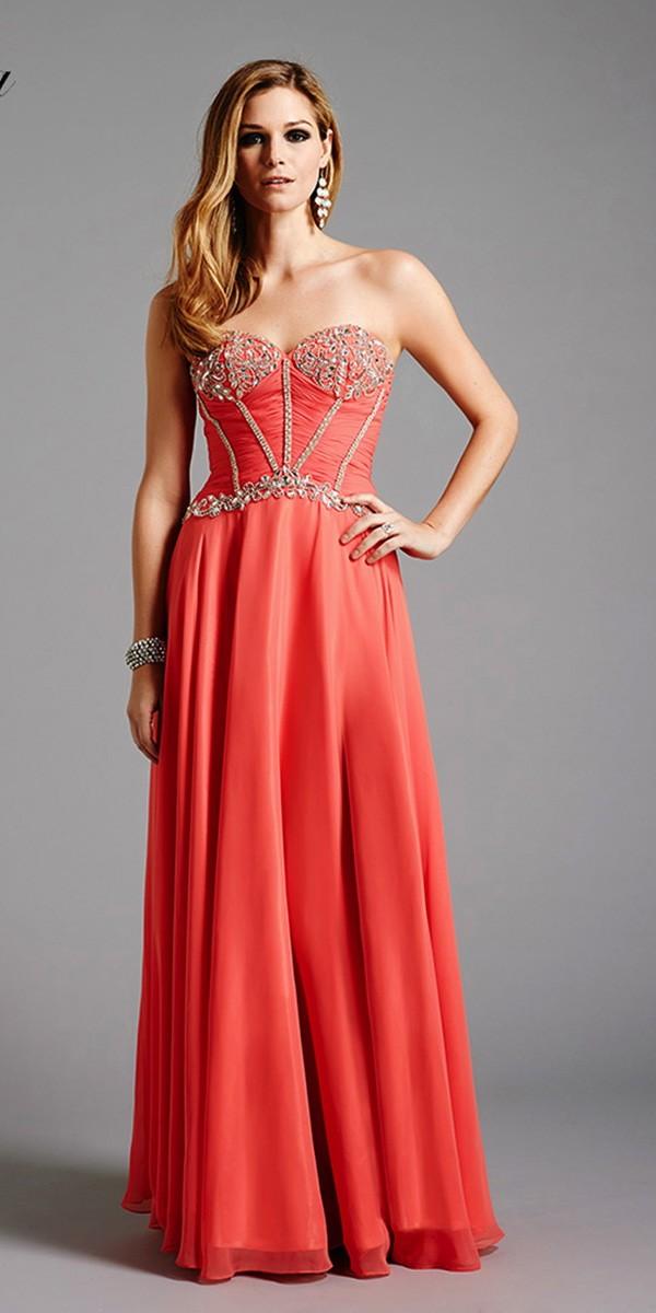 Lara Dresses - 21946 In Orange