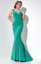 Studio 17 - 12572 Illusion Jewel Mermaid Dress