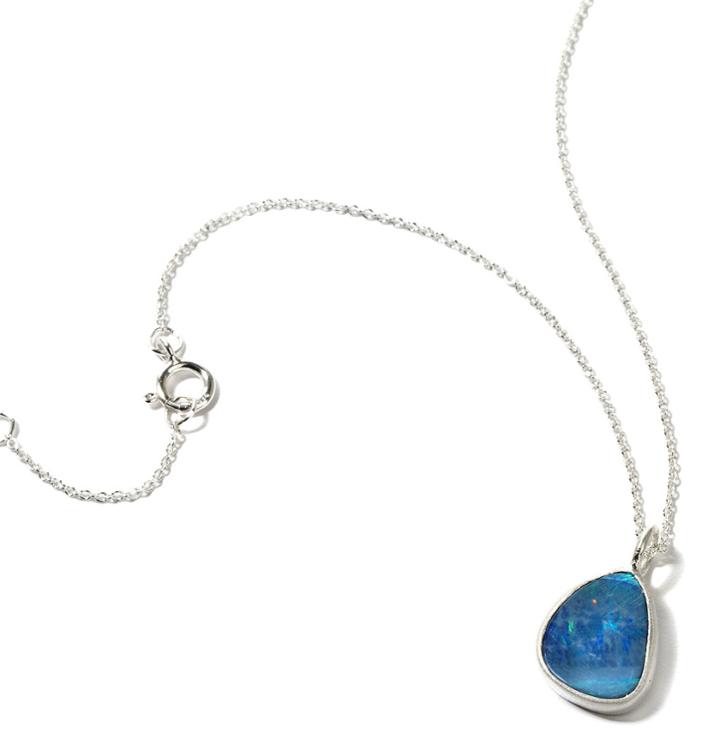 Nina Nguyen Jewelry - Syrena Opal Silver Necklace