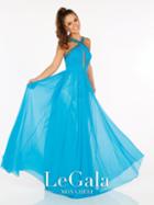 La Gala Prom By Mon Cheri - 116594 Long Dress In Turquoise