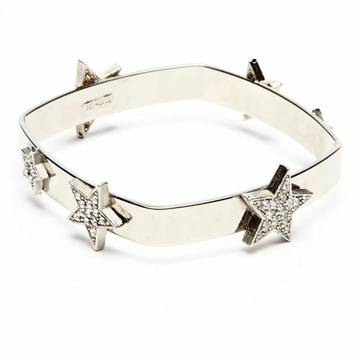 Ben-amun - Rock Star Crystal Square Bracelet