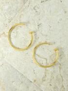 Montce Swim - Vanessa Mooney X Gold Large Cecilia Hoops