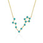 Logan Hollowell - New! Pisces Turquoise Constellation Necklace