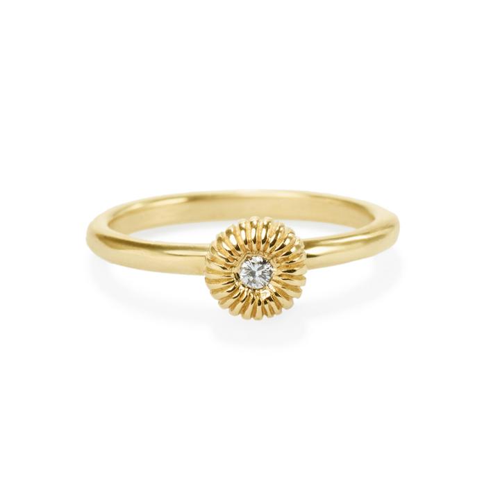 Elizabeth Buenaventura - Diamond Pumpkin Ring