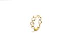 Tresor Collection - Rainbow Moonstone Gemstone Ring Band In 18k Yellow Gold