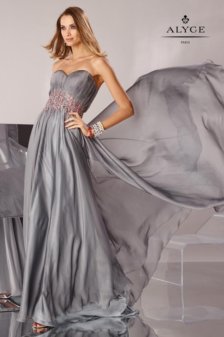 Alyce Paris - 6479 Prom Dress In Pewter