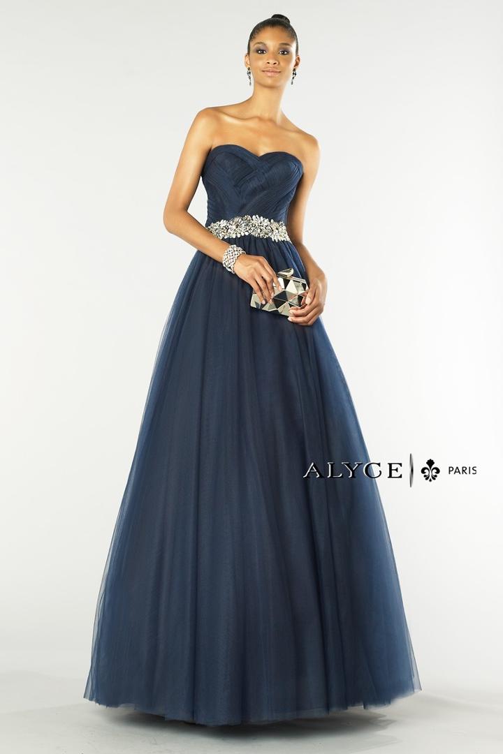 Alyce Paris - 6388 Prom Dress In Navy