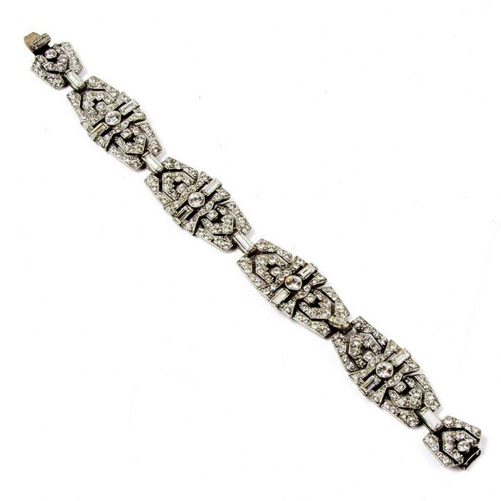Ben-amun - Deco Crystal Thin Bracelet