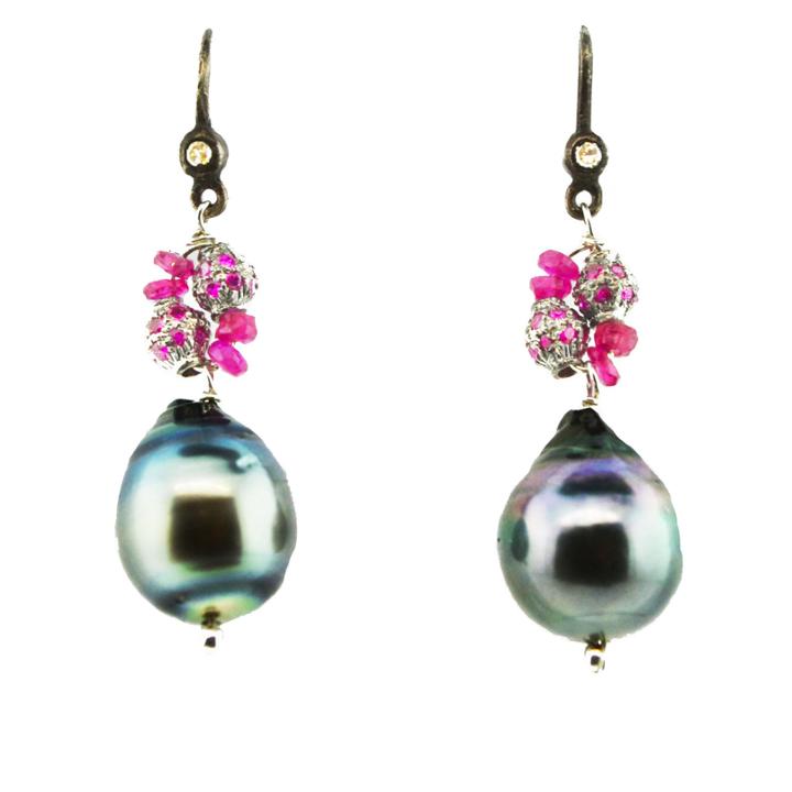 Mabel Chong - Tahitian Blossom Earrings