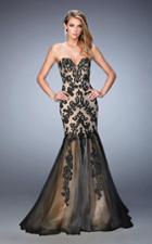 Gigi - 22167 Lace Sweetheart Mermaid Dress