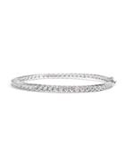Cz By Kenneth Jay Lane - Classic Round Bangle