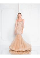 Terani Couture - 1812gl5590 Embellished Sweetheart Mermaid Dress