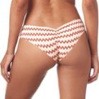 Montce Swim - Chevron Added Coverage Nu-micro Bikini Bottom