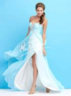 Mac Duggal Evening Gowns - 65123 In Ice Blue