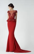 Saiid Kobeisy - Illusion Bateau Mermaid Gown 2928