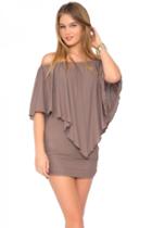 Luli Fama - Cosita Buena Cover Ups Party Dress In Sandy Toes (l177981)