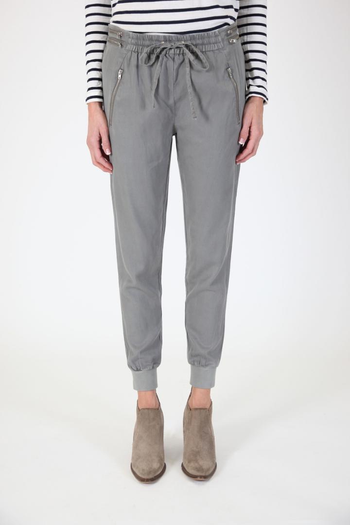 Black Orchid Denim - Zipper Pajama Pant Pebble Beach