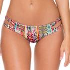 Luli Fama - My Way Reversible Zig-zag Open Side Moderate Bottom In Multi-color (l414551)