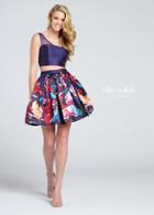 Ellie Wilde - Short Two Piece Mikado Dress Ew117006