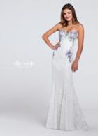Ellie Wilde - Sweetheart Neckline Lace Gown Ew117019
