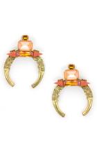Elizabeth Cole Jewelry - Leila Earrings Orange