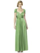 Dessy Collection - Mj-twist2 Dress In Apple Slice