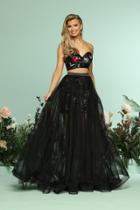 Zoey Grey - 31211 Sequined Sweetheart Two-piece A-line Gown