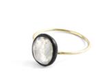 Nina Nguyen Jewelry - Dove Gold & Oxidized Ring