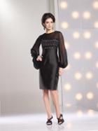 Social Occasions By Mon Cheri - 213897 Short Dress In Black
