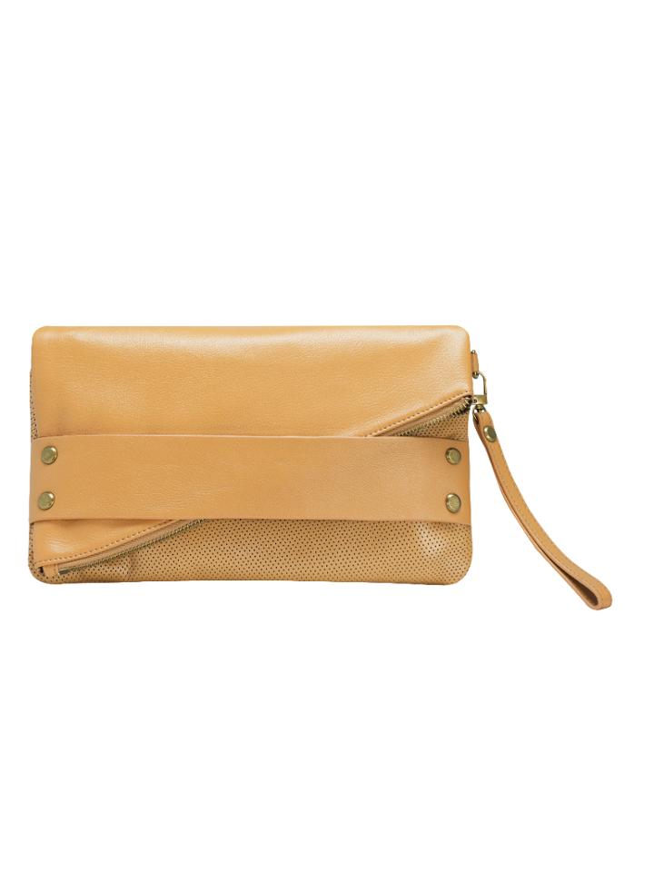 Mofe Handbags - Trifecta Hand Strap Clutch