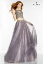 Alyce Paris - 6561 Prom Dress In Stone Nude