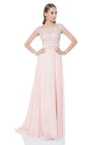 Terani Couture - Spectacular Floor-length Dress With Gleaming Top 1611m0609