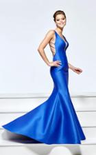 Tarik Ediz - 93193 Strappy Plunging Mermaid Gown