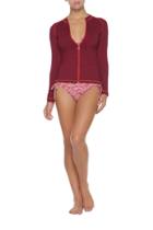 Helen Jon - Marimar Surf Shirt-syrah