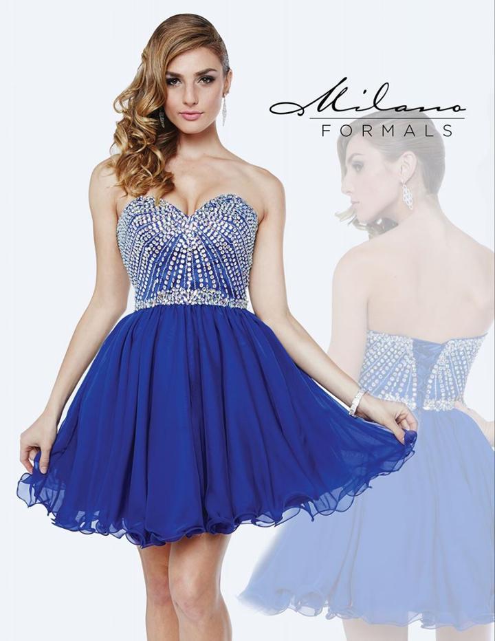 Milano Formals - E1845 Prom Dresses