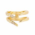 Logan Hollowell - Diamond Baby Tusk Ring