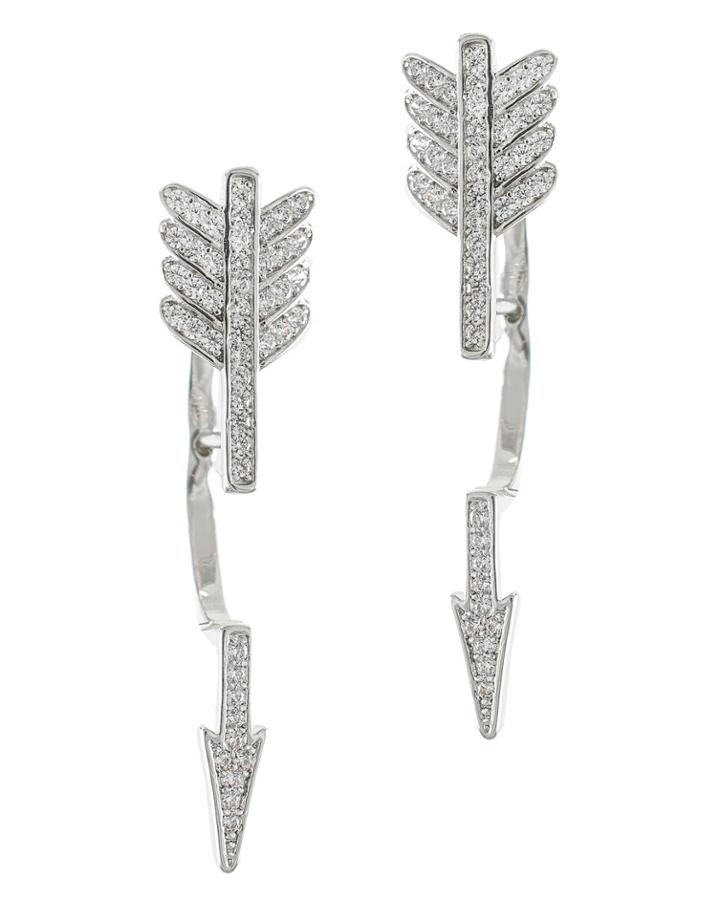 Cz By Kenneth Jay Lane - Arrow Ear Cuff