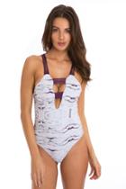 Poema Swim - Marble Paracas One-piece