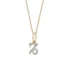 Rachael Ryen - Capricorn Diamond Zodiac Charm Necklace