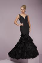 Tiffany Homecoming - Lavishly Chic Organza Mermaid Evening Gown 46093