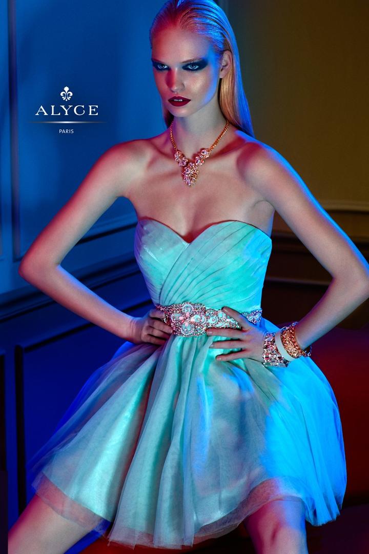 Alyce Paris Homecoming - 3667 Dress In Water