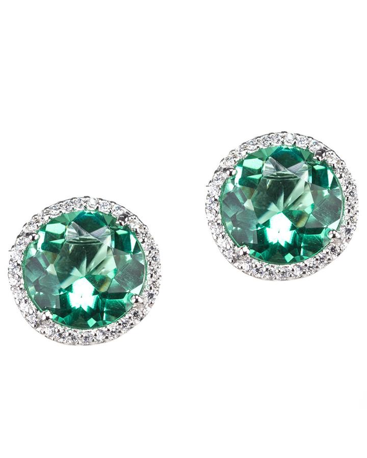 Jarin K Jewelry - Vibrant Halo Stud Earrings