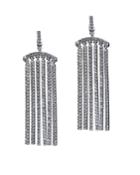 Cz By Kenneth Jay Lane - Pave Column Earrings