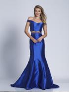 Dave & Johnny - A6271 Two-piece Off-shoulder Mermaid Gown