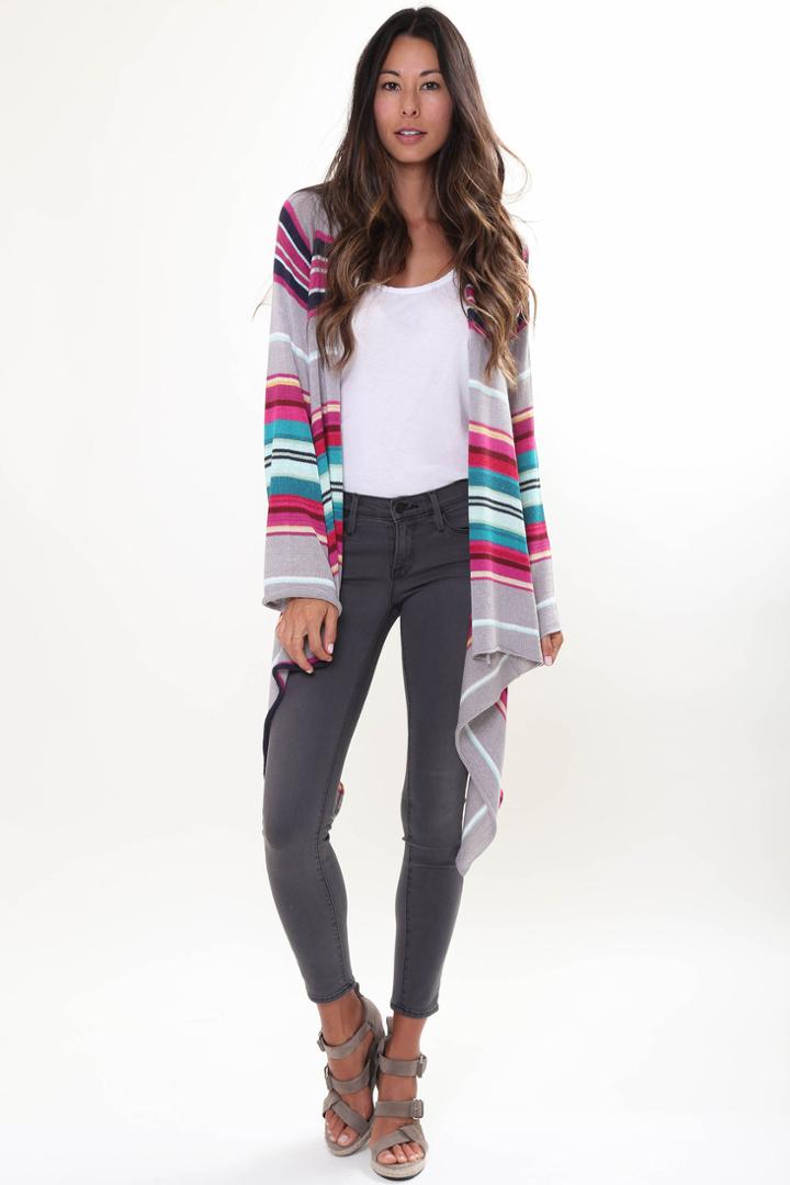 Goddis - Goddis Naples Wrap Sweater In Soulmate